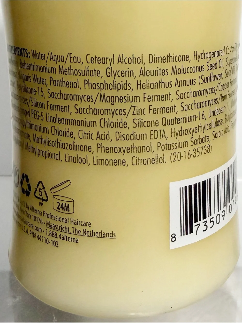 ALTERNA Bamboo Smooth Anti-Frizz Conditioner 8.5 fl oz (250mL) ~ New